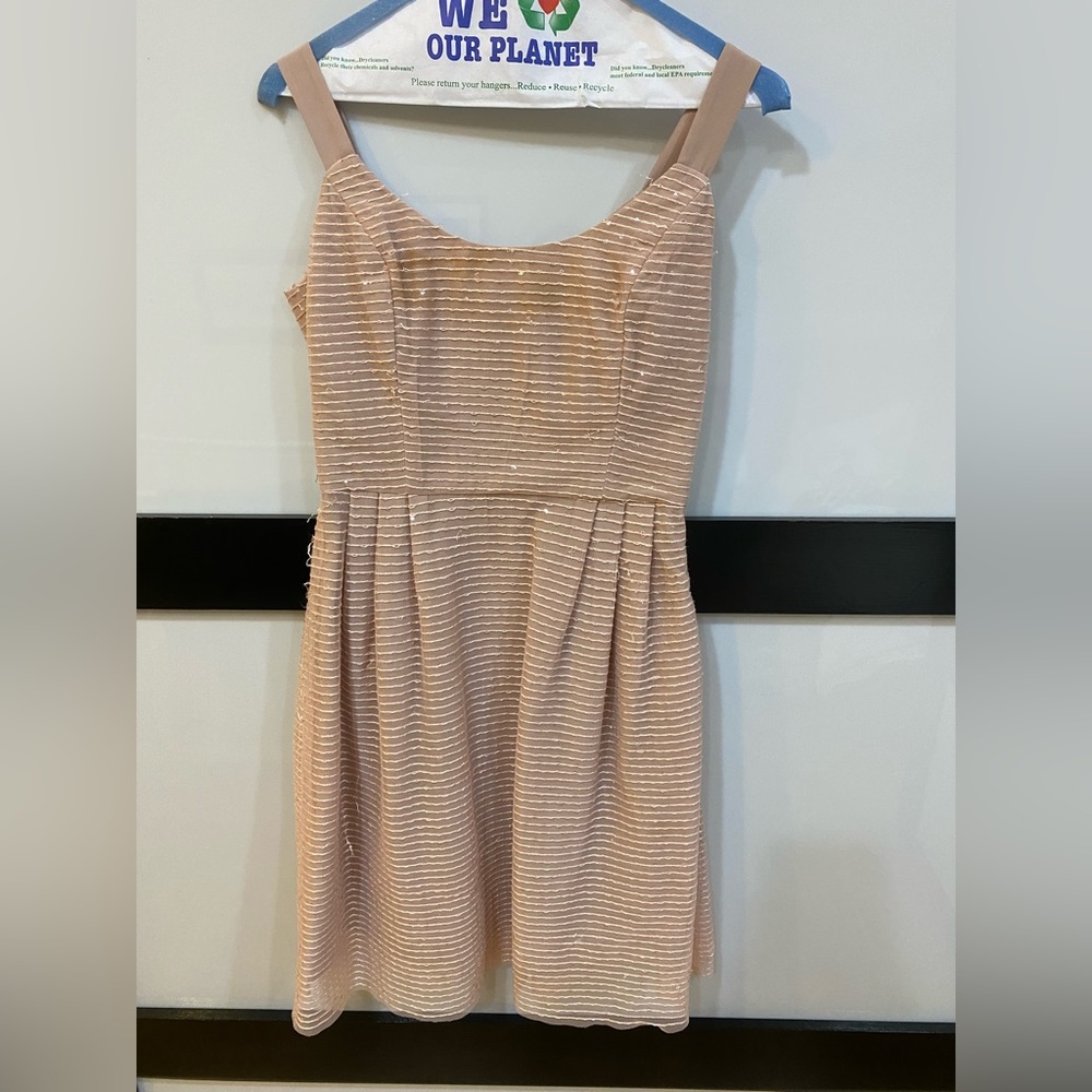Anthropologie Ballet Pink Mini Dress